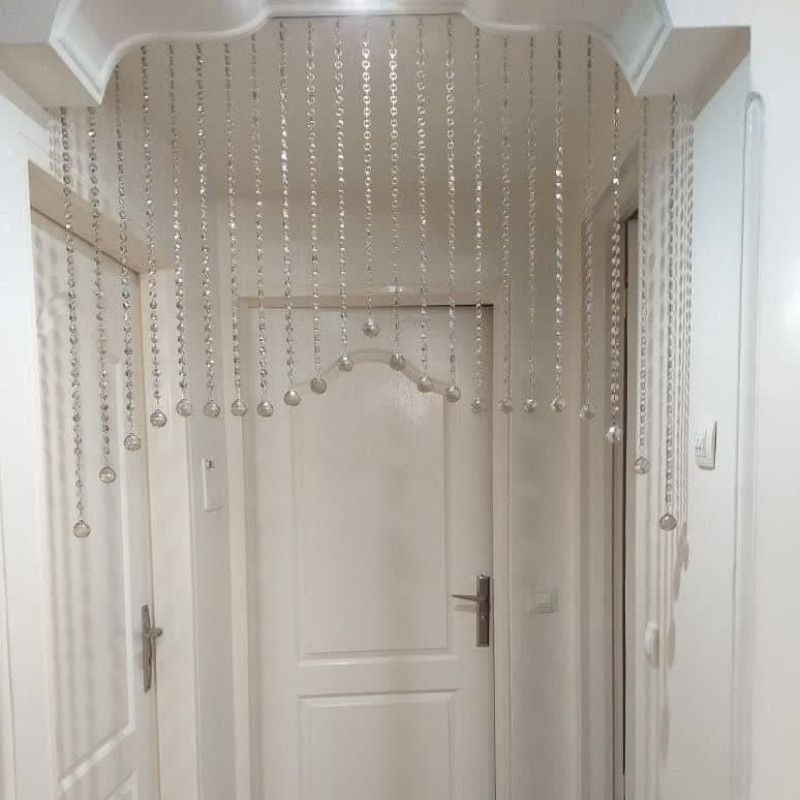 پرده آریا کریستال مدل ساسانی سایز 100x100 سانتی متر