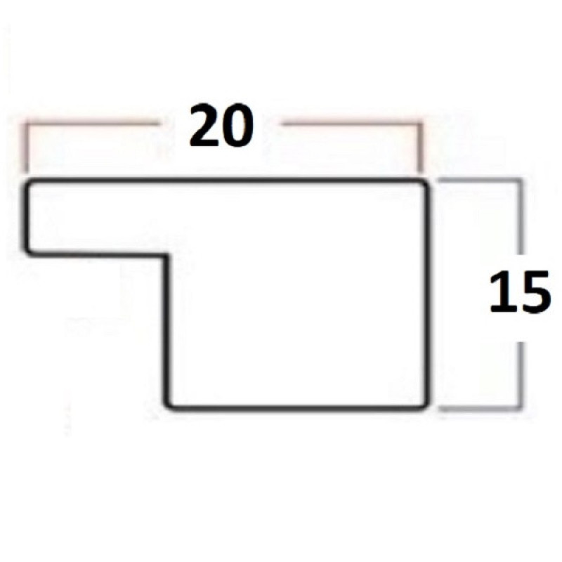 قاب عکس بکلیت مدل 20x30-1022 مجموعه دو عددی