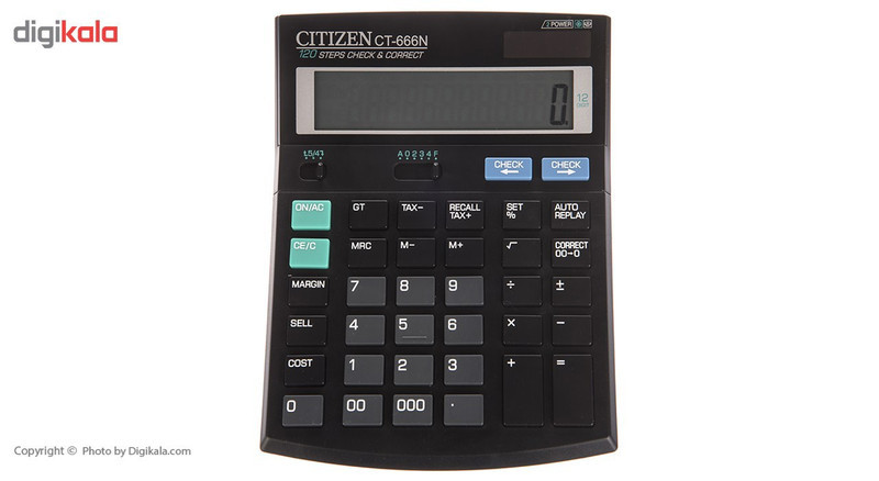 ماشین حساب سیتیزن مدل CT-666N