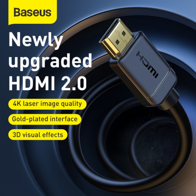 کابل HDMI باسئوس مدل CAKGQ-C01 طول 3 متر