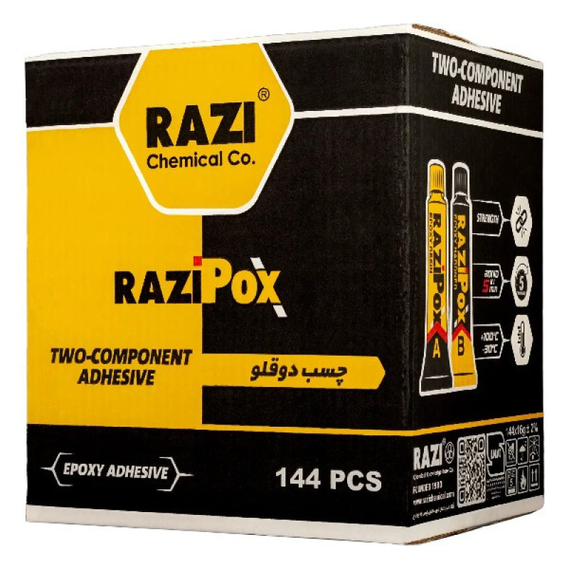 چسب دوقلو رازی مدل POX وزن 16 گرم