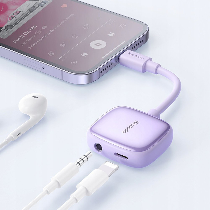 مبدل لایتنینگ به جک 3.5 میلیمتری   USB-C مک دودو مدل CA-2741