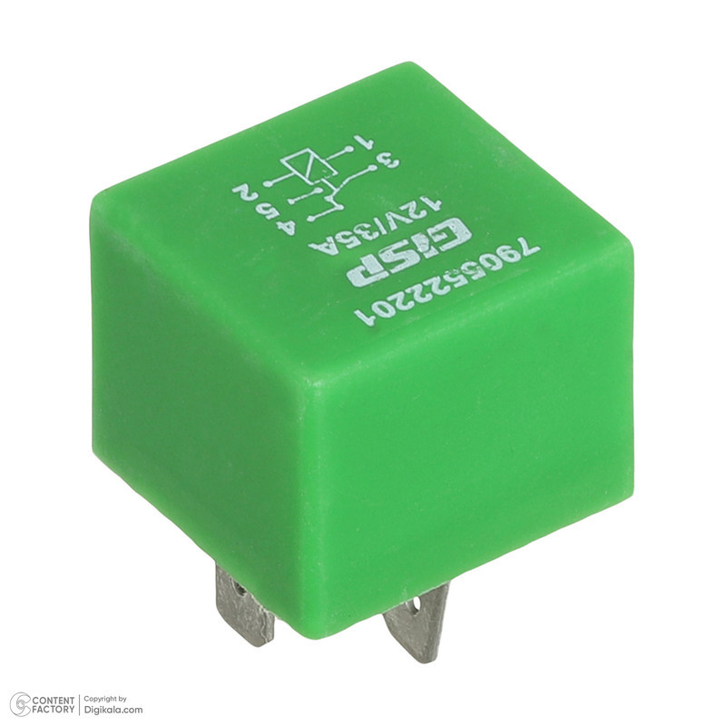رله فن 5 پایه جی ای اس پی کد 203904 مناسب برای پژو 206 تیپ 5 و پژو 206 تیپ 6