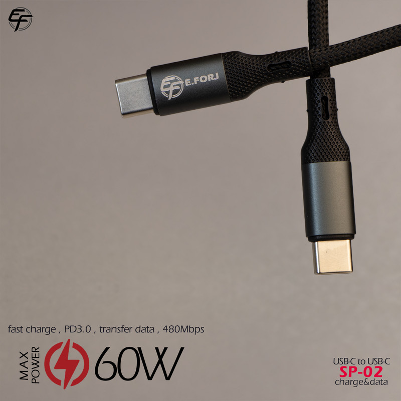 کابل تبدیل USB-C ایفورج مدل SP-02 طول 1 متر