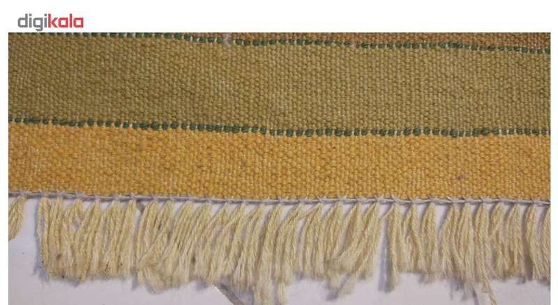 گلیم دستبافت یک و نیم متری نرمین کسا طرح سنتی کد NKP.B 121