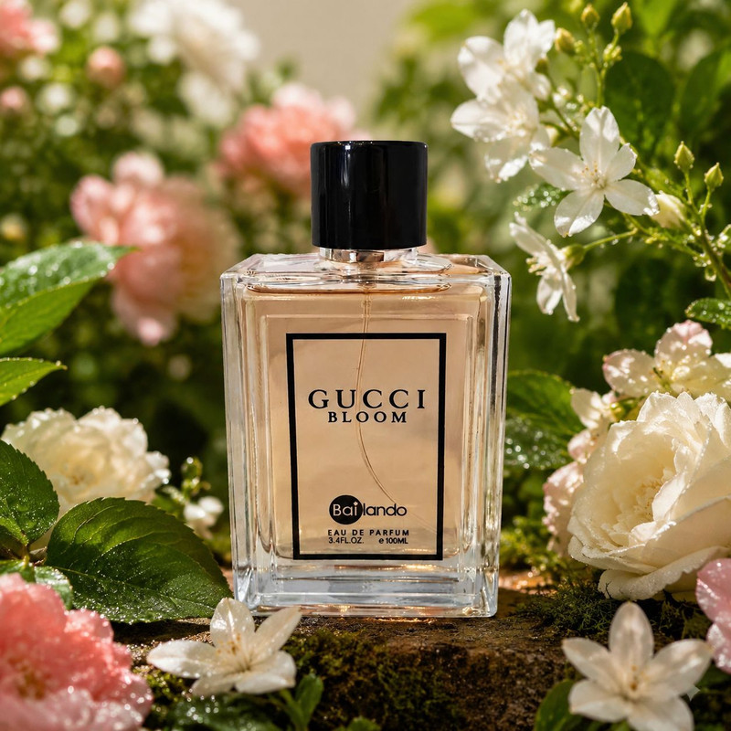 ادوپرفیوم زنانه بایلندو مدل Gucci Bloom با رایحه شیرین حجم 100 میلی‌لیتر