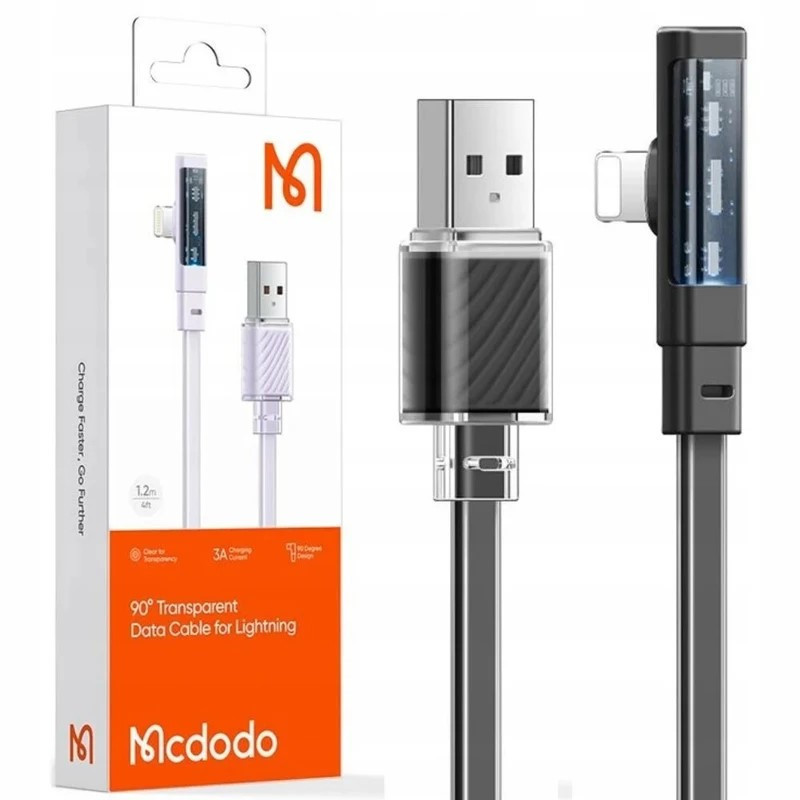 کابل تبدیل USB به لایتنینگ مک دودو مدل CA-3414 طول 1.8 متر