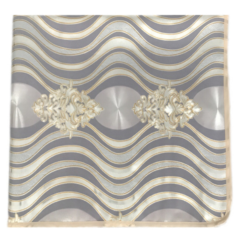 سفره 12 نفره مدل لایت طرح پشت نخی کد 05 سایز 250×140 سانتی متر