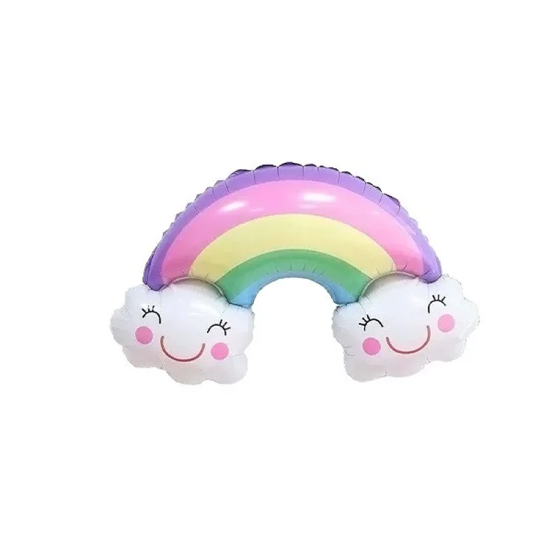 بادکنک فویلی مدل رنگین کمان کد RainbowB1