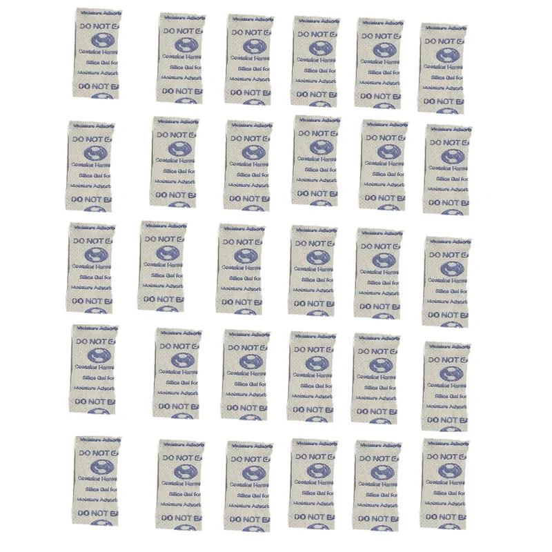 رطوبت گیر سیلیکا ژل مدل AAA وزن 1 گرم بسته 30 عددی