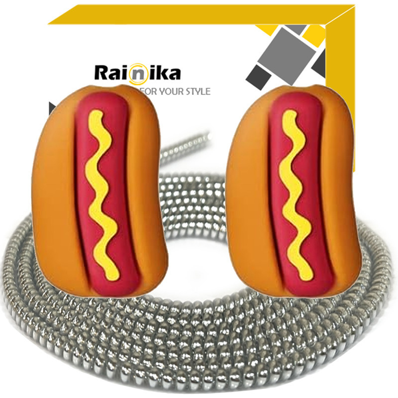 محافظ کابل شارژ و هندزفری رینیکا مدل Hot Dog KK 03 مجموعه 3 عددی