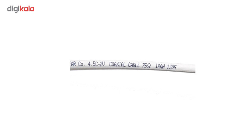 کابل آنتن تهران سیمین فر مدل 4.5C-2V به طول 100 متر