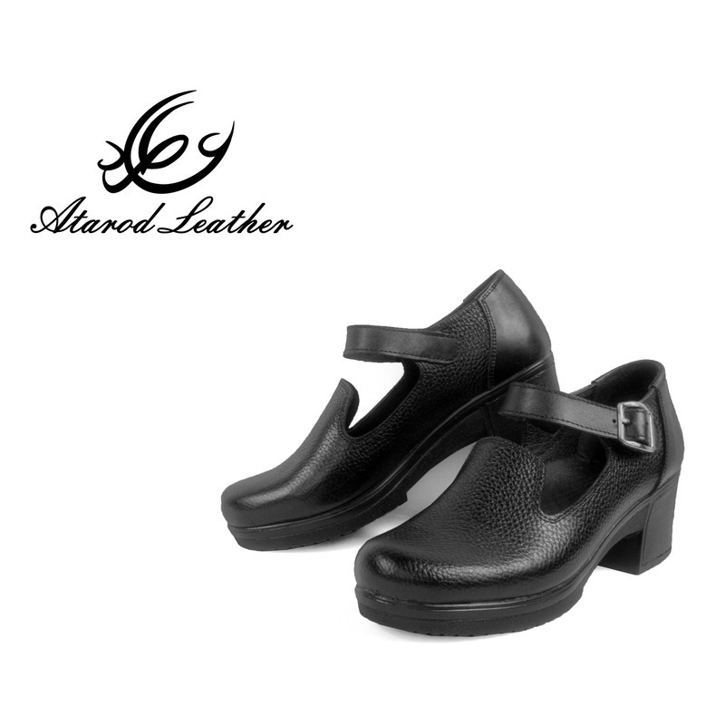 کفش زنانه چرم عطارد مدل چرم طبیعی کد SH261