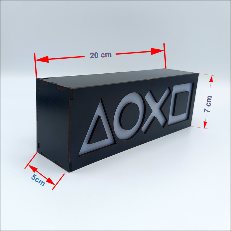 آیکون لایت طرح Playstation مدل  BOX-S01