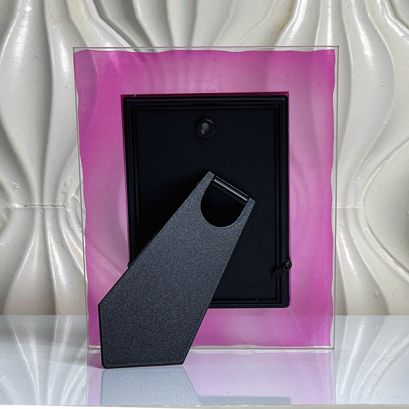 قاب عکس مدل شیشه رنگی کد 9x12