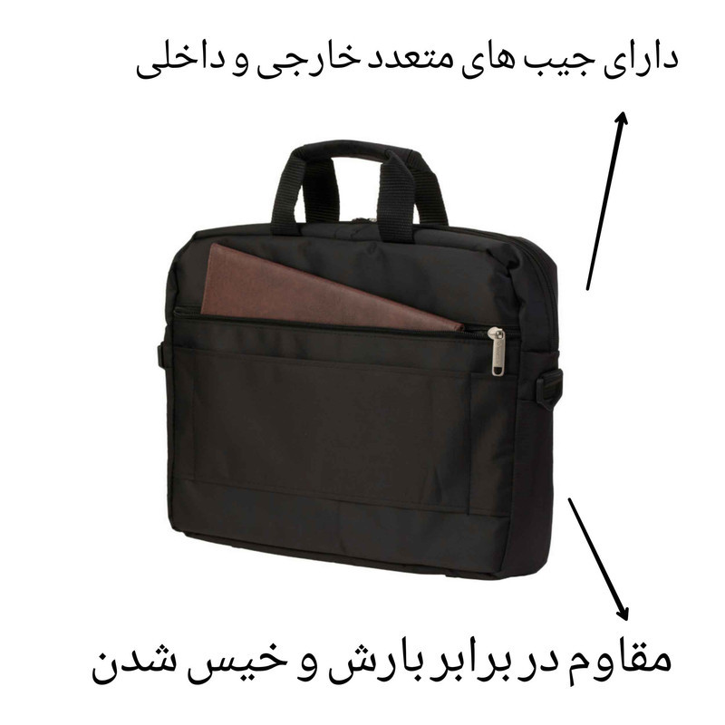 کیف لپ تاپ تنسر مدل 110 مناسب برای لپ تاپ 15.6 اینچی