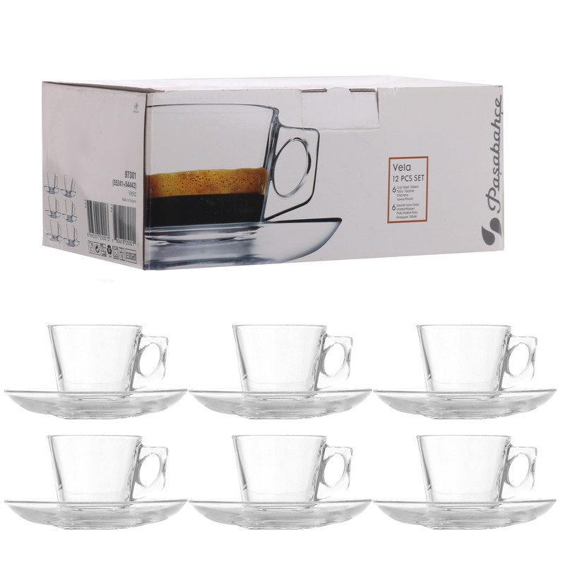 سرویس چای خوری 12 پارچه پاشاباغچه مدل Vela کد 97301