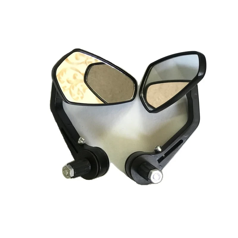 آینه سر فرمان موتور سیکلت مدل وزنه دار BLK مجموعه 2 عددی