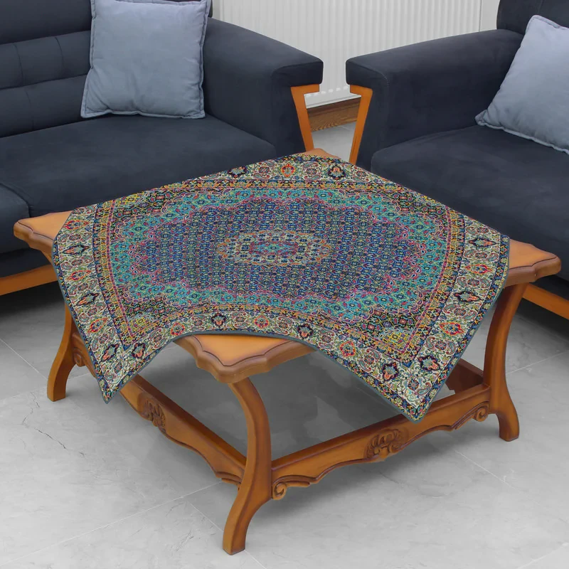 رومیزی طرح ترمه سنتی کد 9931