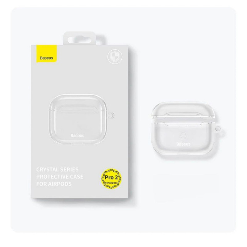 کاور بیسوس مدل Crystal Series مناسب برای کیس اپل AirPods Pro 2