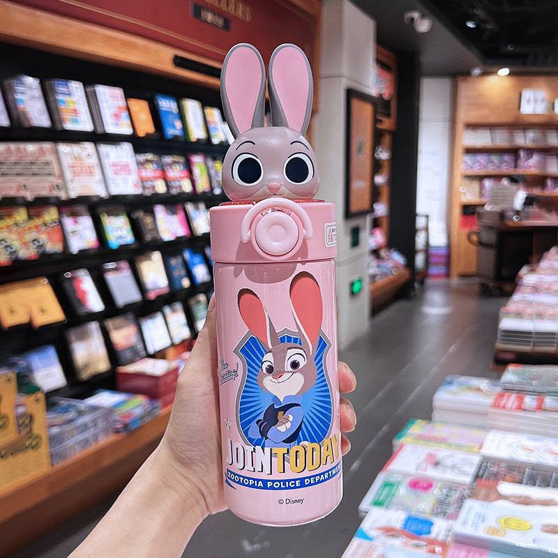 قمقمه کودک مدل Judy Hopps گنجایش 0.45 لیتر