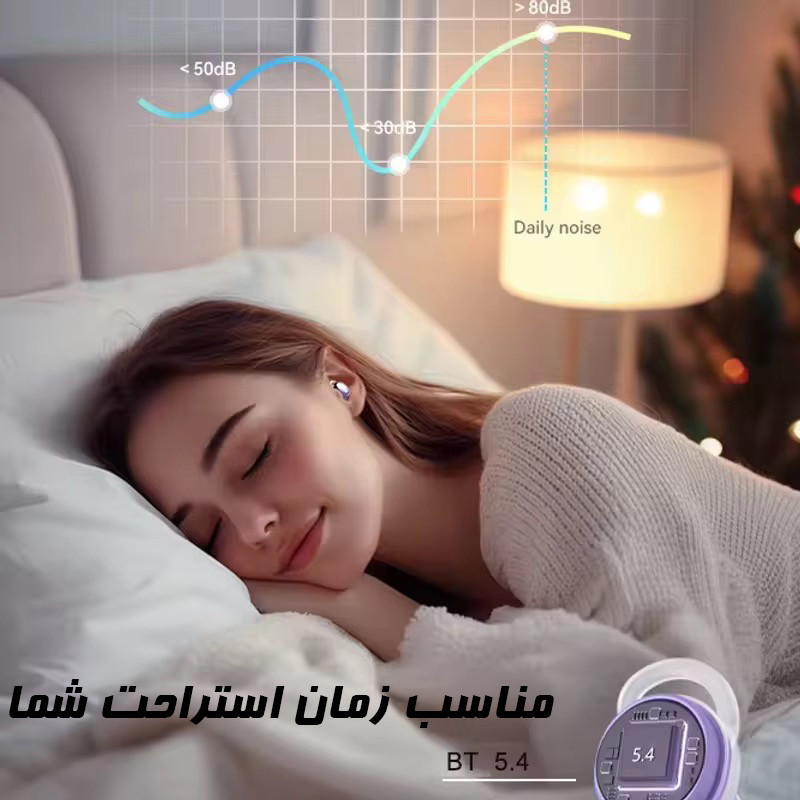 هدفون بلوتوثی دیبت ویر مدل Sleep-Buds 01