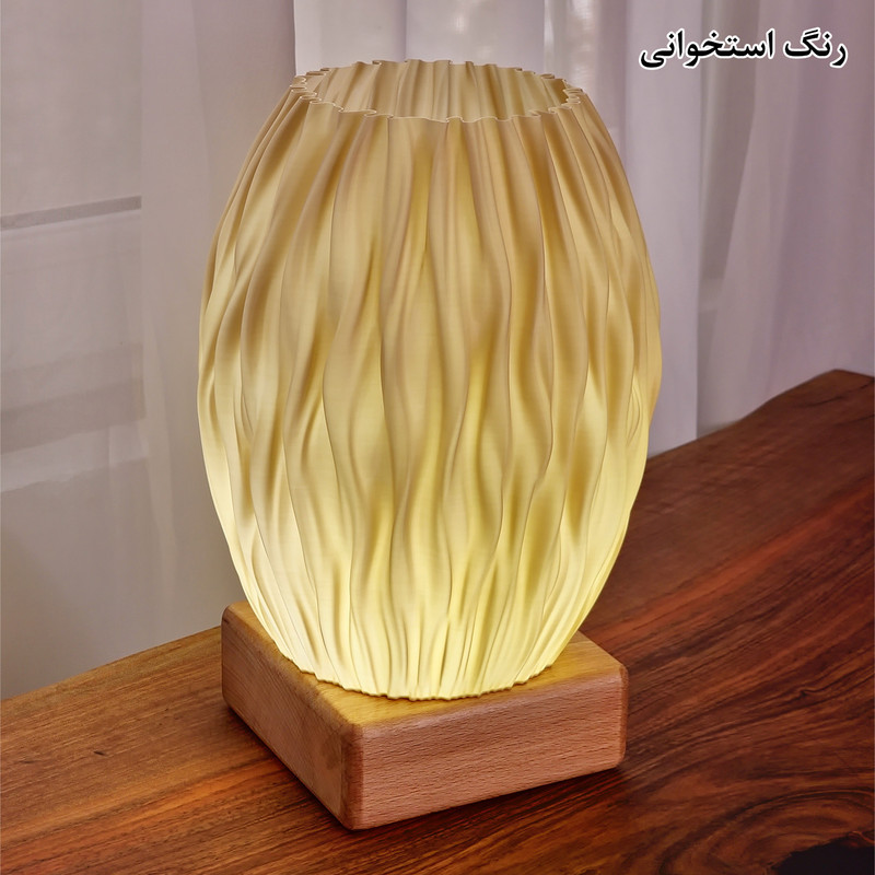 آباژور رومیزی مدل جریان کد 01