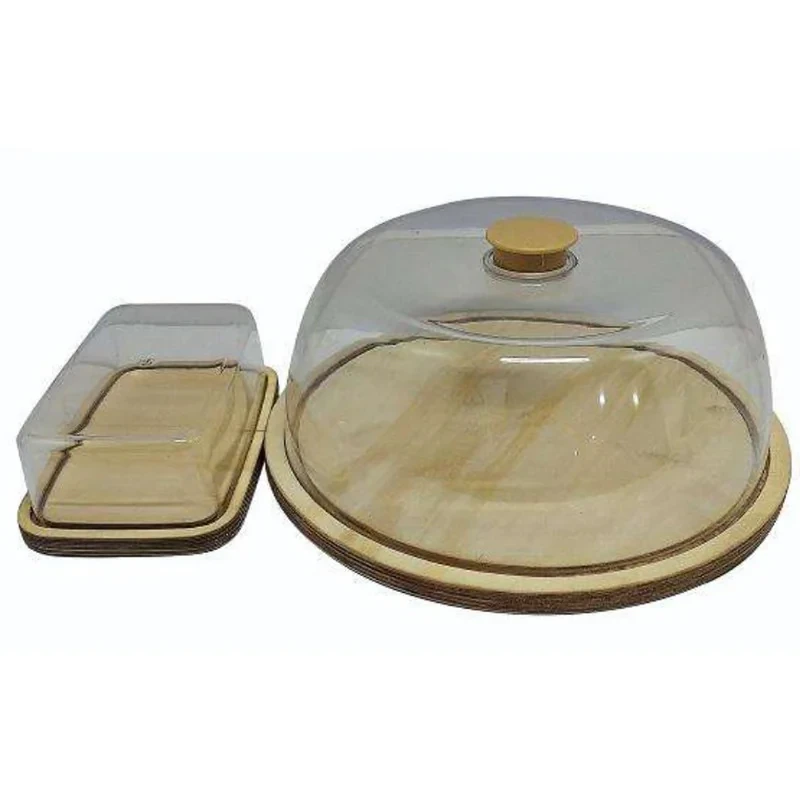 کیک خوری کد AS 989 به همراه ظرف کره