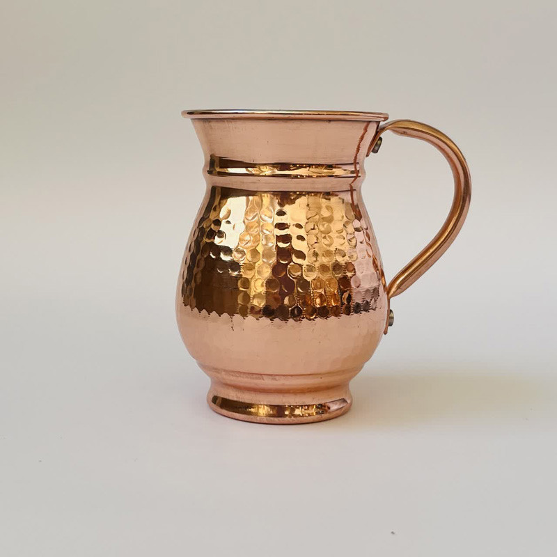 لیوان مسی مدل ترک دسته دار کد ZH427.2