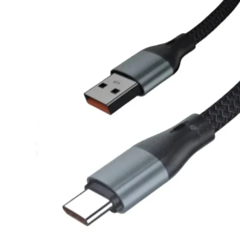 کابل تبدیل USB به USB-C ال او ال مدل FAST CHARGE 6A MAX طول 1 متر