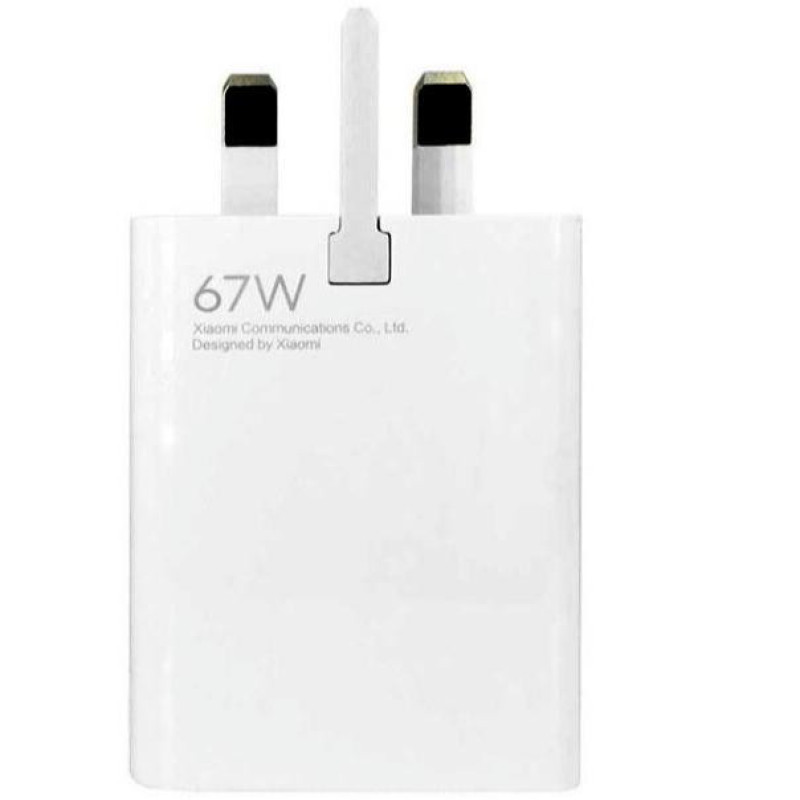 شارژر دیواری 67 وات شیائومی مدل MDY-12-EG به همراه کابل USB-C