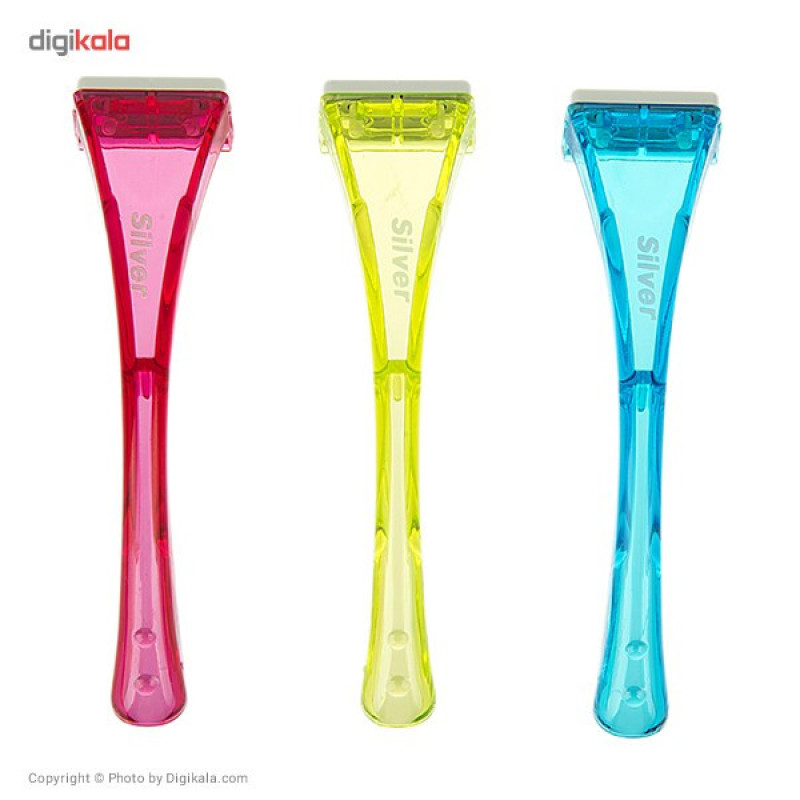 خودتراش سیلور مدل Special Single Blade Disposable بسته 3 عددی