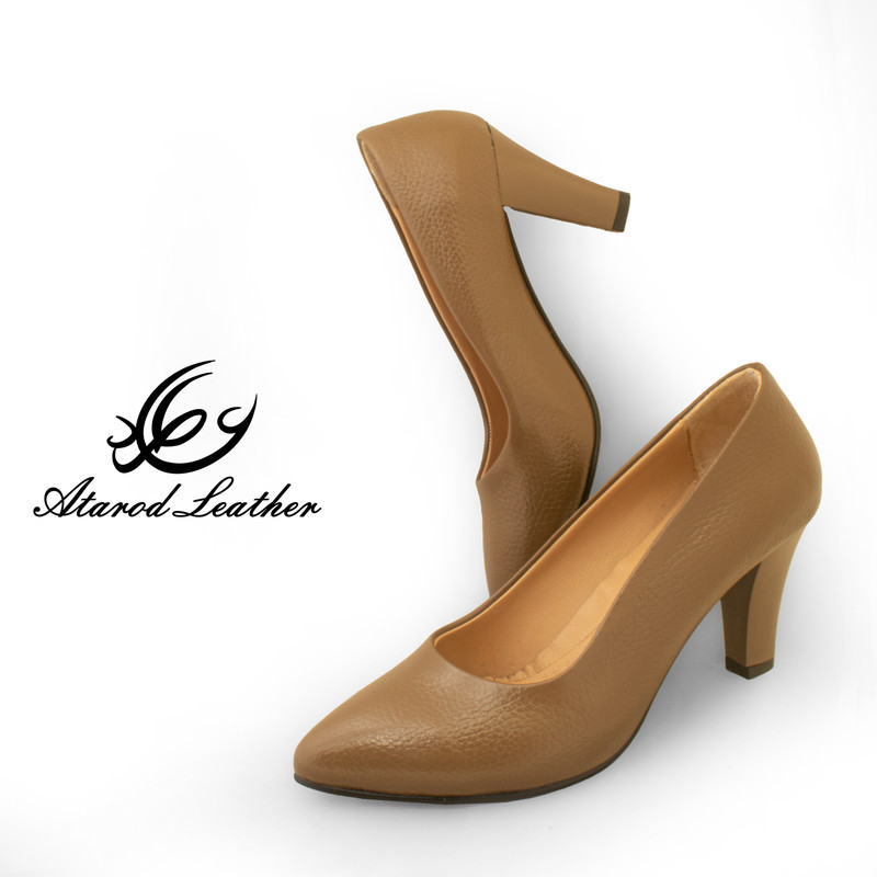 کفش زنانه چرم عطارد مدل چرم طبیعی کد SH291