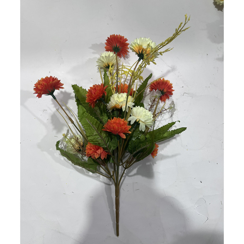 گل مصنوعی مدل بوته میخک و داوودی