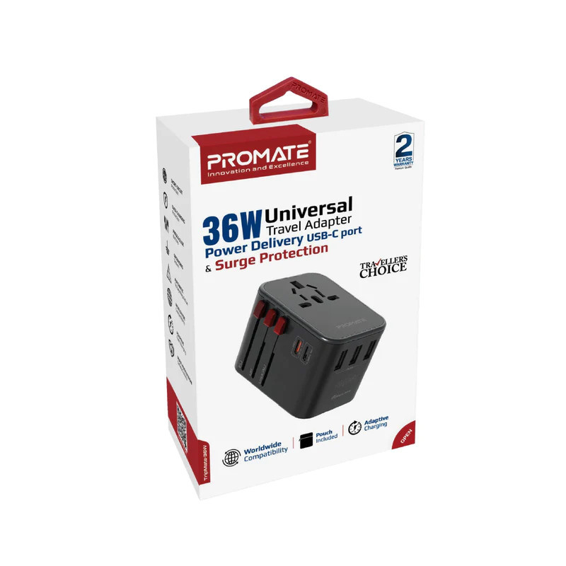 محافظ هوشمند پرومیت مدل TRIPMATE-36W