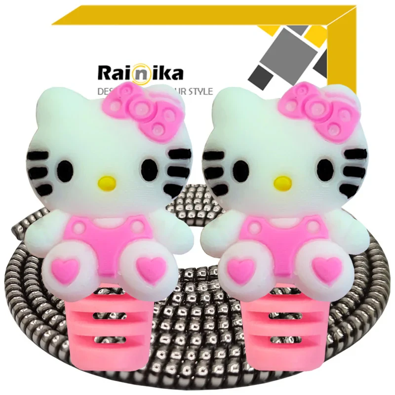 محافظ کابل شارژر رینیکا مدل Hello Kitty BBB B03 مجموعه 3 عددی