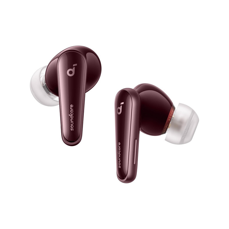 هدفون بلوتوثی انکر مدل Soundcore Liberty 4 A3953 با نویز کنسلینگ فعال (ANC)، درگاه شارژ USB Type-C، دارای 6 میکروفون برای مکالمه شفاف، مقاوم در برابر رطوبت و عرق (IPX4)