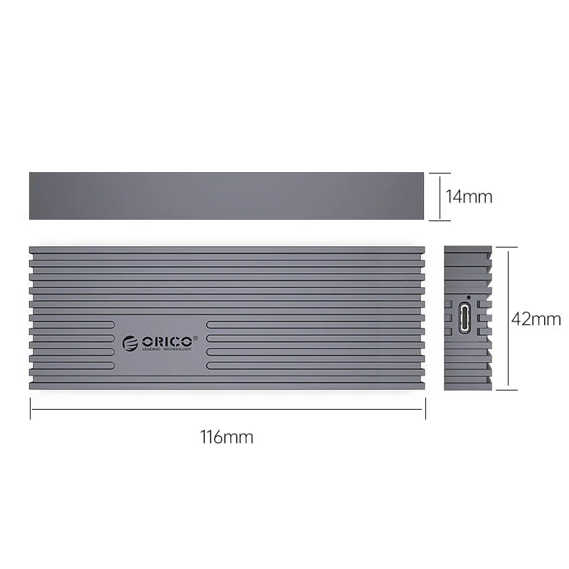 قاب M.2 NVMe SSD 20GB اوریکو مدل M233C3-G4