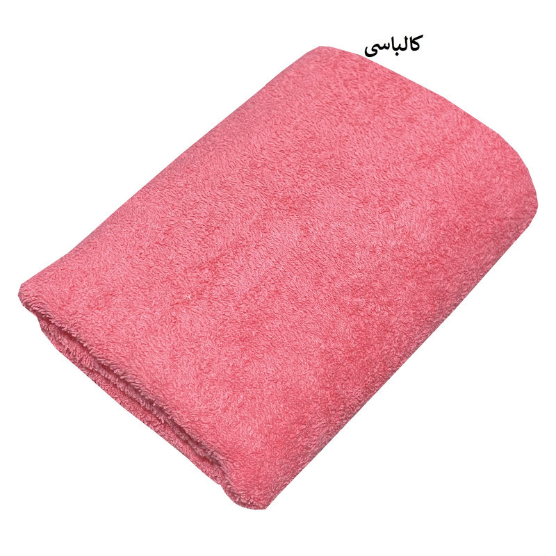 حوله دستی شایسته مدل تبسم سایز 40x75 سانتی متر