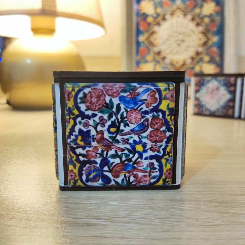 جاشمعی مدل  چوب و کاشی طرح kh کد 61