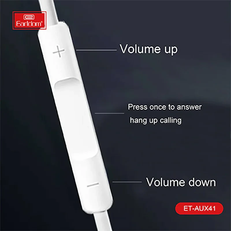کابل تبدیل USB-C به AUX ارلدام مدل AUX41 طول 1 متر