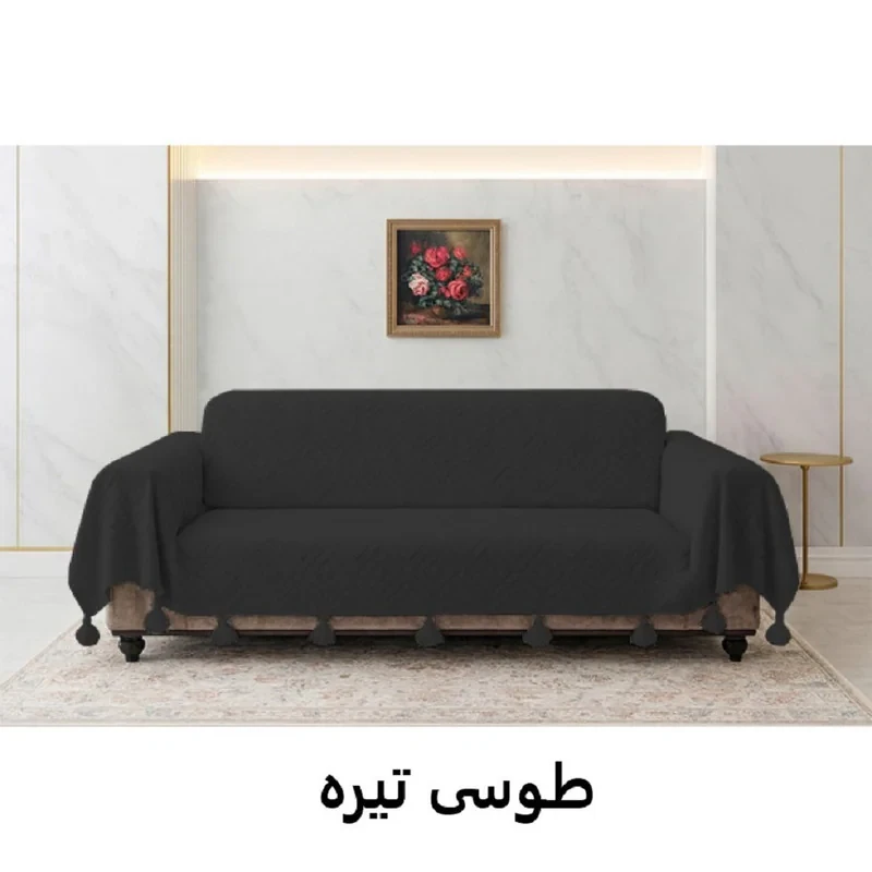شال مبل و تخت کوکو جم مدل الیزابت سایز 300x150 سانتی متر