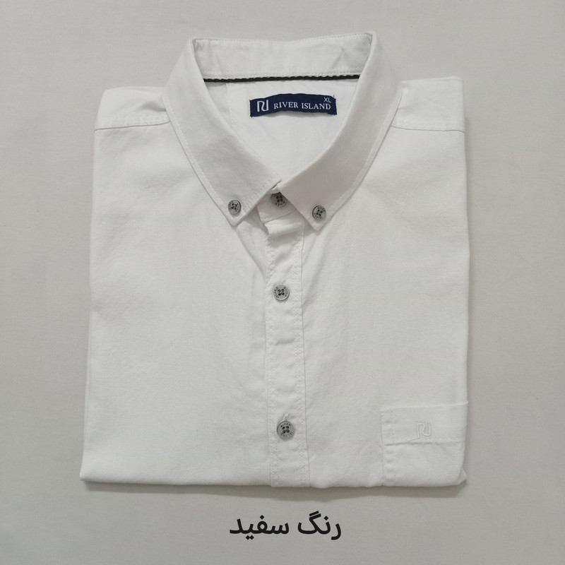 پیراهن مردانه آستین کوتاه کنفی مدل p11