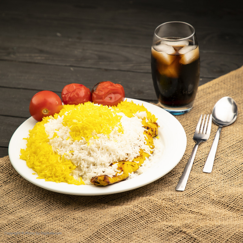 بشقاب غذاخوری چینی زرین ایران سری هتلی 49 کد 27 بسته 6 عددی درجه یک