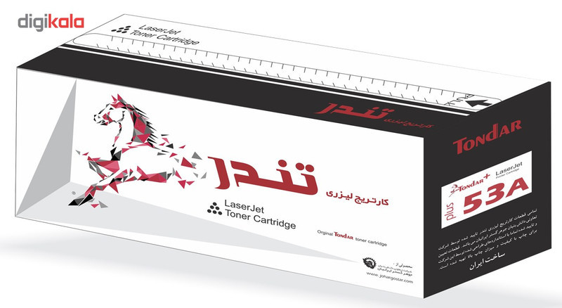 تونر مشکی تندر مدل 53A ضمانت2ساله3700برگی