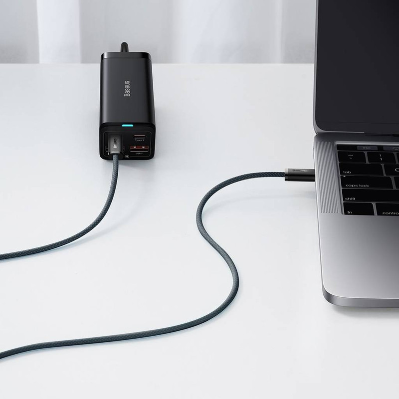 کابل USB-C باسئوس مدل Dynamic Series-100W طول 1 متر
