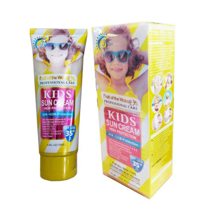 کرم ضد آفتاب کودک وکالی مدل SUM CREAM حجم 130 میلی لیتر مجموعه 2 عددی