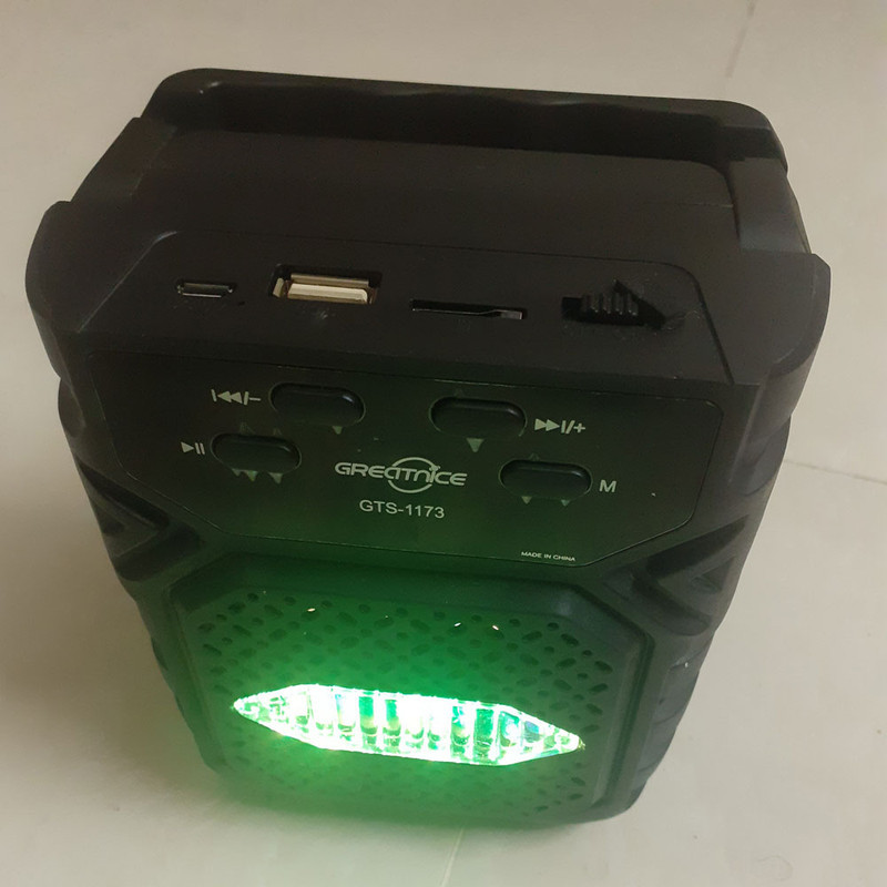 اسپیکر بلوتوثی قابل حمل مدل GTS-1173