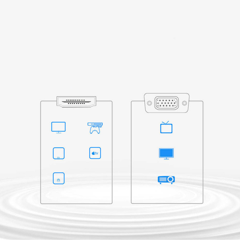 کابل تبدیل HDMI به micro USB  VGA یوگرین مدل MM101-30449 طول 1.5 متر