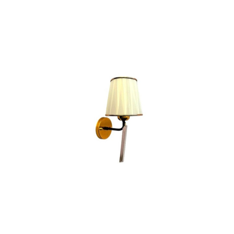 دیوارکوب ۱ شعله مدل چراغ دیواری میلان نور کدm8001